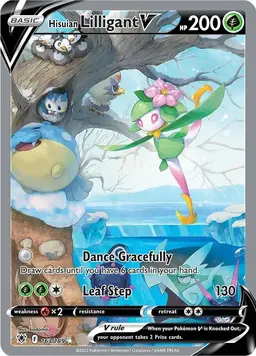 Hisuian Lilligant V 163 - Pokemon Astral Radiance