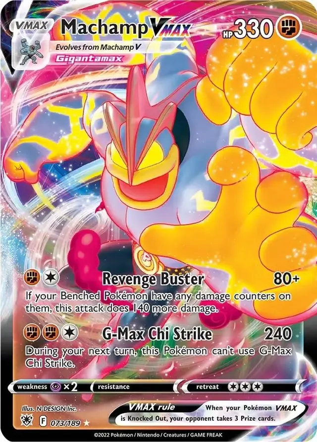 Machamp VMAX - Pokemon Astral Radiance #73