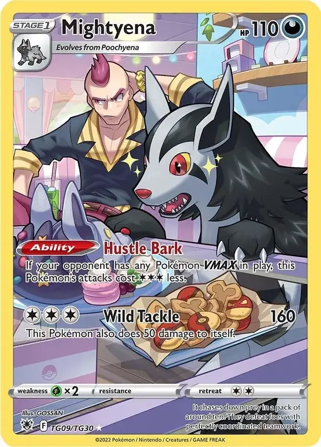 Mightyena - Pokemon Astral Radiance #TG09