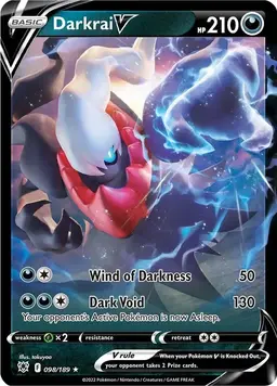 Darkrai V 98 - Pokemon Astral Radiance