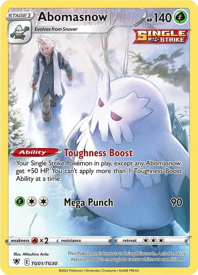 Abomasnow - Pokemon Astral Radiance #TG01