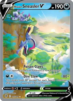 Hisuian Sneasler V 175 - Pokemon Astral Radiance