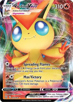 Victini VMAX 22 - Pokemon Battle Styles