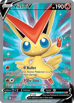 Victini V 144 - Pokemon Battle Styles