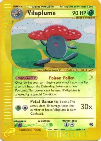 Vileplume [Reverse Holo] - Pokemon Expedition #31