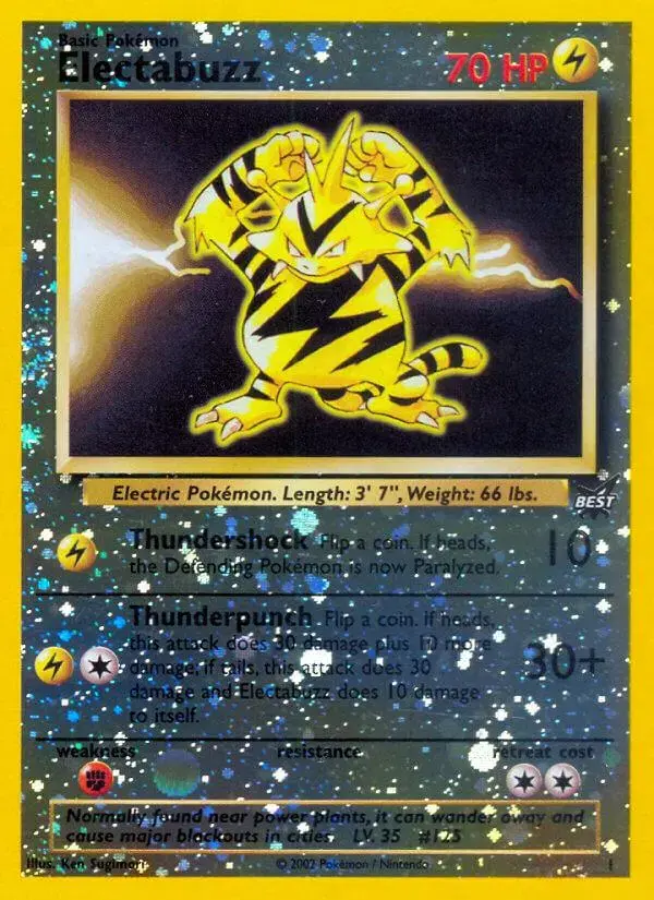 Electabuzz - Pokemon Best of Game #1