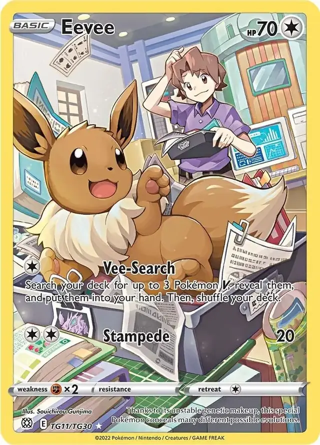 Eevee - Pokemon Brilliant Stars #TG11