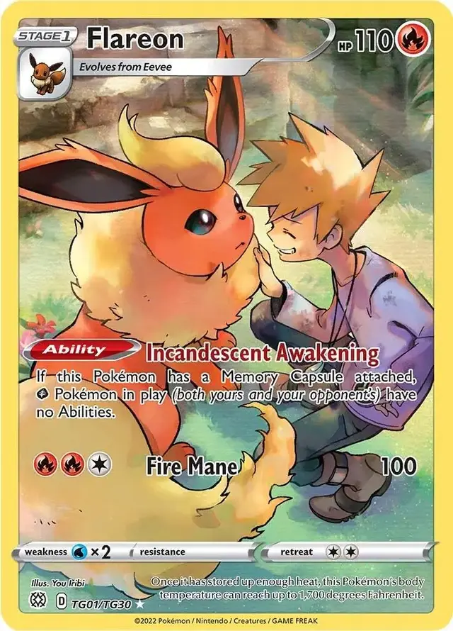 Flareon - Pokemon Brilliant Stars #TG01