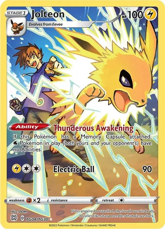 Jolteon - Pokemon Brilliant Stars #TG04