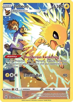 Jolteon TG04 - Pokemon Brilliant Stars