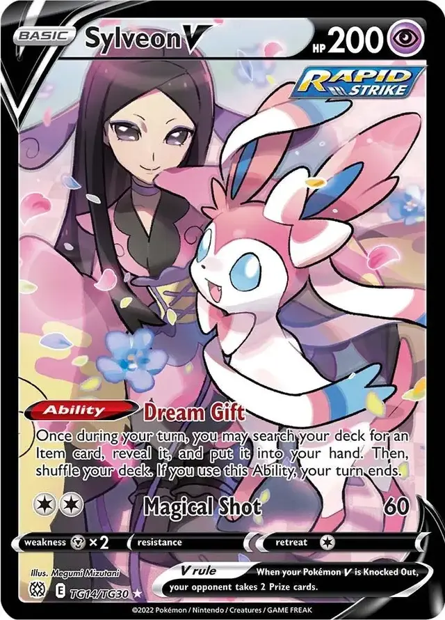 Sylveon V - Pokemon Brilliant Stars #TG14