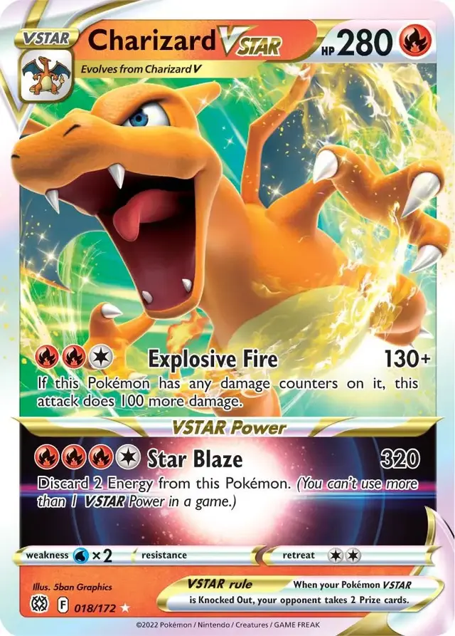 Charizard VSTAR - Pokemon Brilliant Stars #18