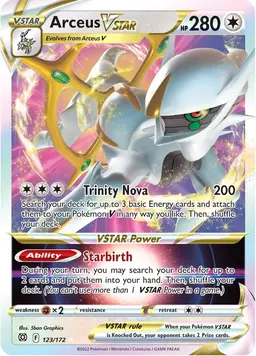 Arceus VSTAR 123 - Pokemon Brilliant Stars