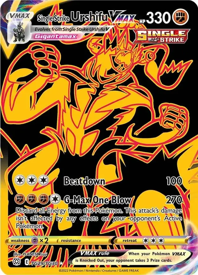 Urshifu VMAX - Pokemon Brilliant Stars #TG29