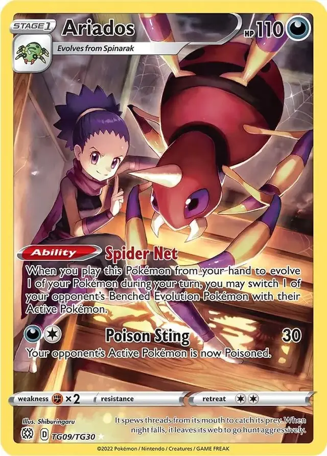 Ariados - Pokemon Brilliant Stars #TG09