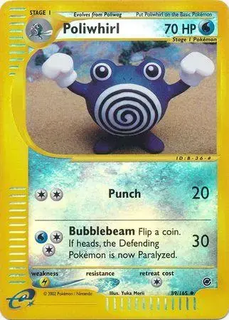 Poliwhirl [Reverse Holo] - Pokemon Expedition #89