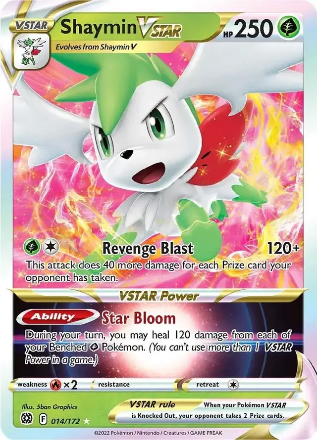 Shaymin VSTAR - Pokemon Brilliant Stars #14