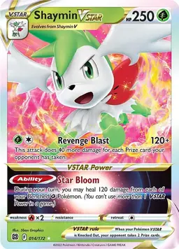 Shaymin VSTAR 14 - Pokemon Brilliant Stars