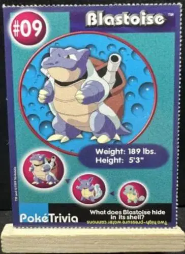 Blastoise - Pokemon Burger King #9