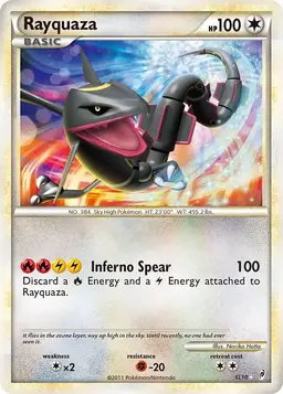 Rayquaza #SL10 - Pokemon Call of Legends