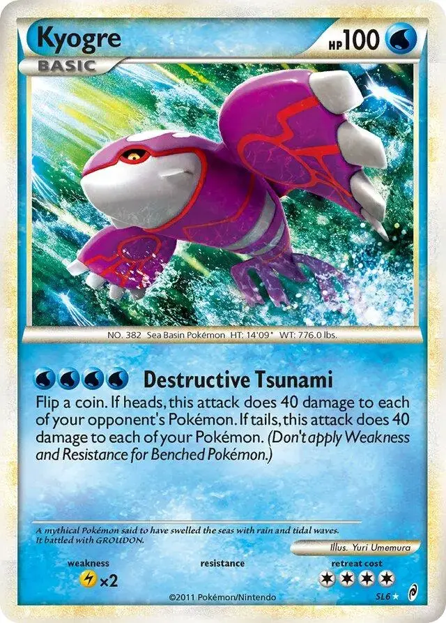 Kyogre - Pokemon Call of Legends #SL6