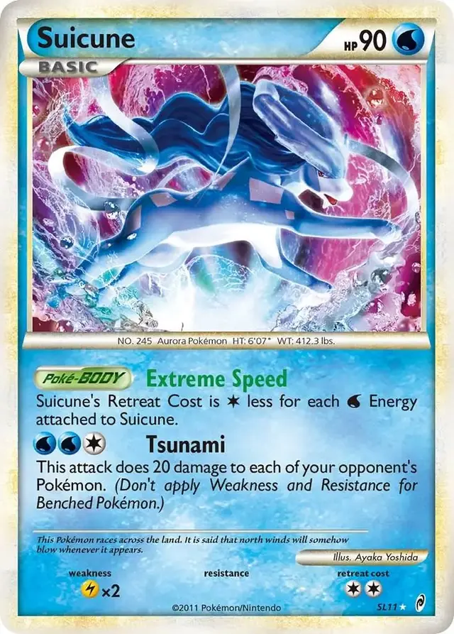 Suicune - Pokemon Call of Legends #SL11