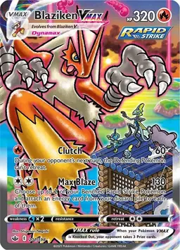 Blaziken VMAX #201 - Pokemon Chilling Reign