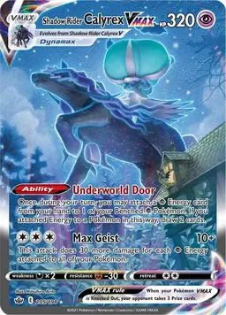 Shadow Rider Calyrex VMAX 205 - Pokemon Chilling Reign