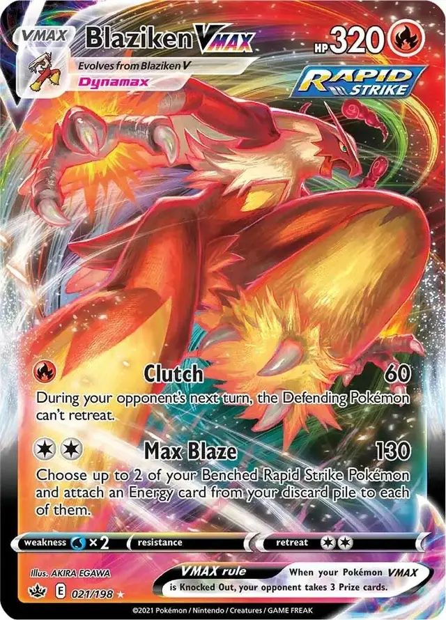 Blaziken VMAX - Pokemon Chilling Reign #21