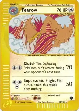 Fearow [Reverse Holo] - Pokemon Expedition