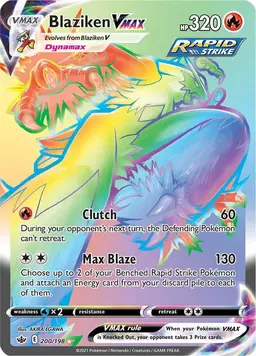 Blaziken VMAX 200 - Pokemon Chilling Reign
