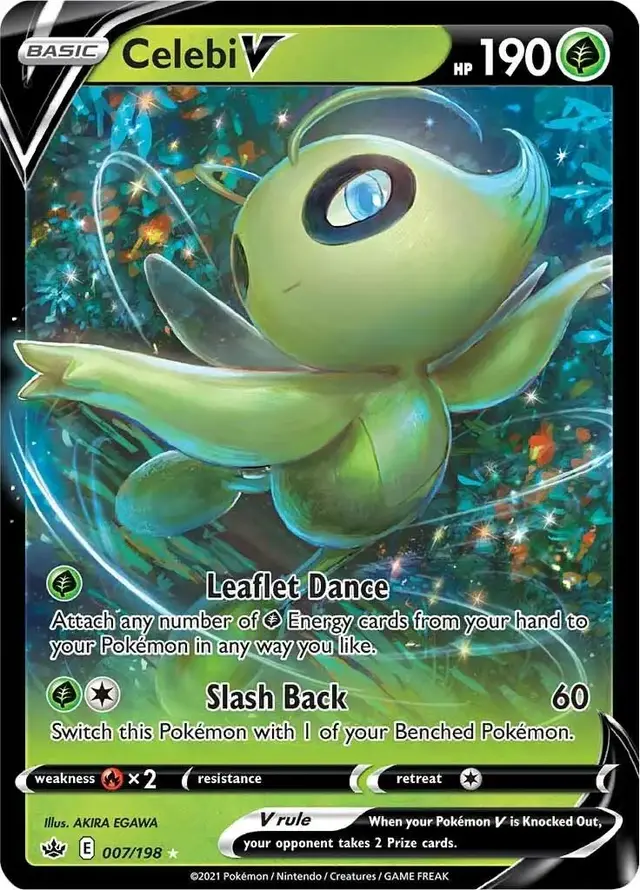 Celebi V - Pokemon Chilling Reign #7