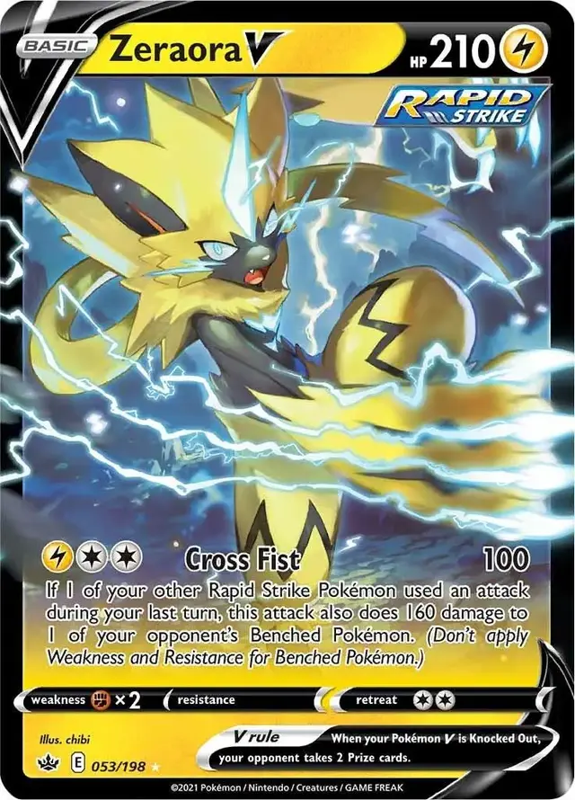 Zeraora V - Pokemon Chilling Reign #53