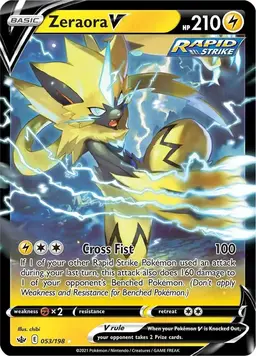 Zeraora V 53 - Pokemon Chilling Reign