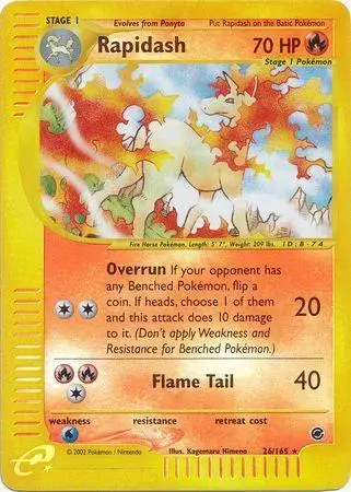 Rapidash [Reverse Holo] - Pokemon Expedition #26