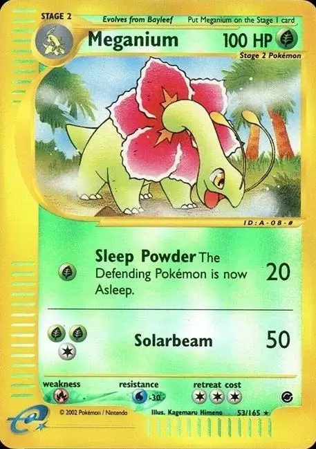 Meganium [Reverse Holo] - Pokemon Expedition #53