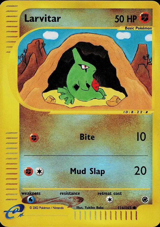 Larvitar [Reverse Holo]