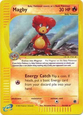 Magby [Reverse Holo] - Pokemon Expedition #52