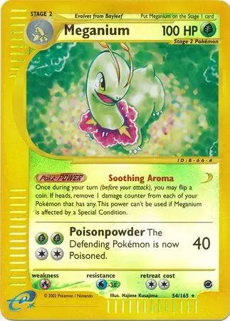 Meganium [Reverse Holo] - Pokemon Expedition #54