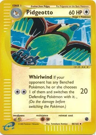 Pidgeotto [Reverse Holo] - Pokemon Expedition #88