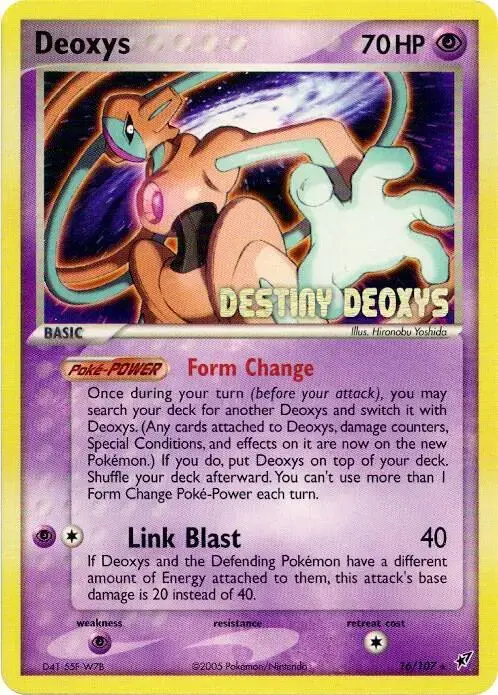 Deoxys [Destiny Deoxys] - Pokemon Deoxys #16
