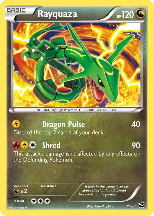 Rayquaza - Pokemon Dragon Vault #11
