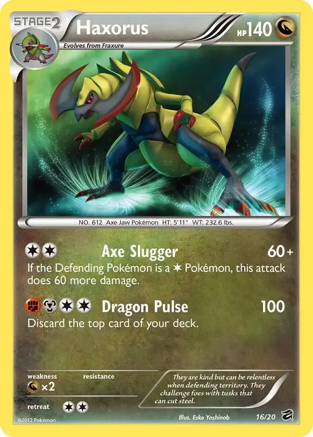 Haxorus - Pokemon Dragon Vault #16