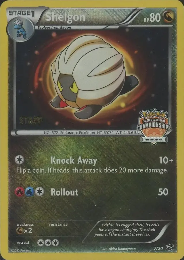 Shelgon [Regional Championship Staff] - Pokemon Dragon Vault #7