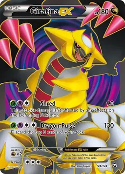Giratina EX #124 - Pokemon Dragons Exalted
