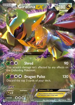 Giratina EX 92 - Pokemon Dragons Exalted