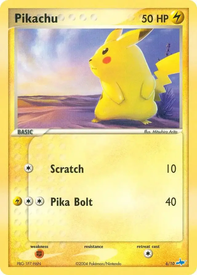 Pikachu - Pokemon EX Latias & Latios #6