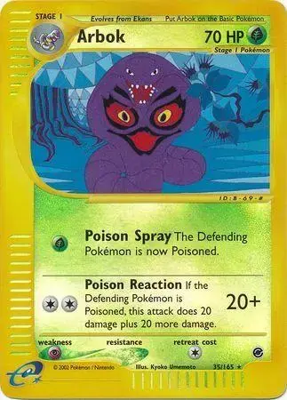 Arbok [Reverse Holo] - Pokemon Expedition #35