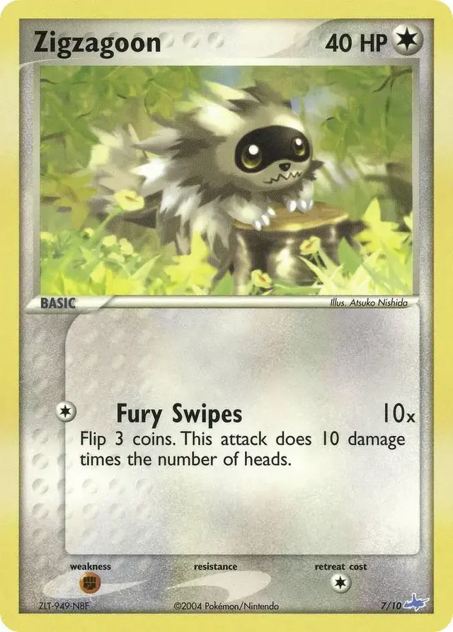 Zigzagoon - Pokemon EX Latias & Latios #7