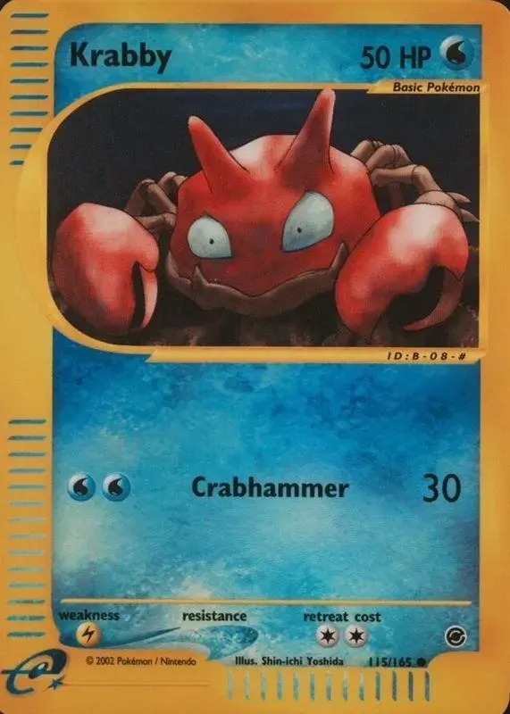 Krabby [Reverse Holo]